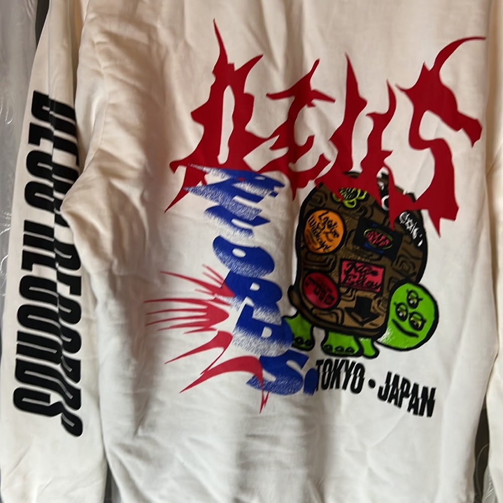 Deus ex machina Records Tokyo Japan Hooded Sweatshirt Men’s Large